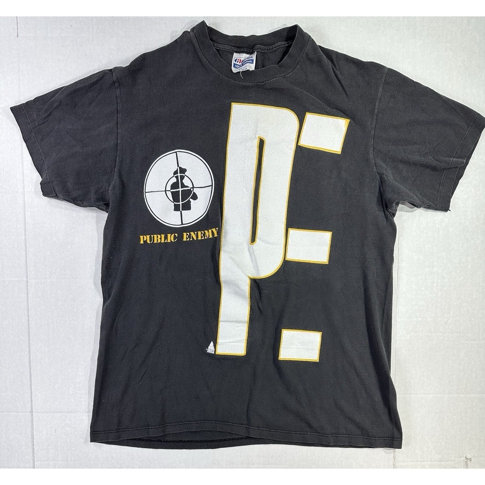 Vintage Authentic 91  Public Enemy L T-Shirt